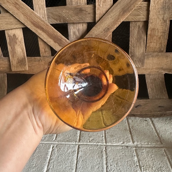 Indiana Glass Lotus Blossom Compote Vintage - Picture 5 of 8